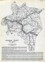 Kanawha County - Big Sancy, Poca, Elk, Union, Jefferson, Ondon, Malden, Cabin Creek, West Virginia State Atlas 1933